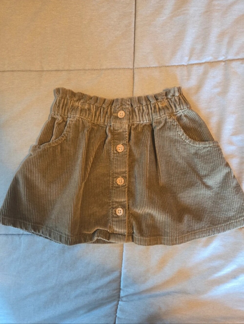 Little Planet Toddler Girl 100% Organic Cotton Corduroy Skirt